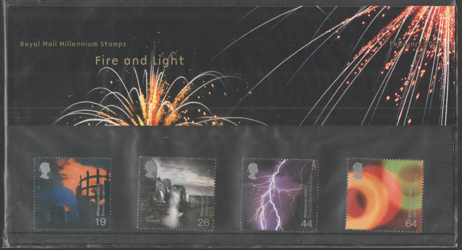 (image for) 2000 Fire & Light Royal Mail Presentation Pack 308